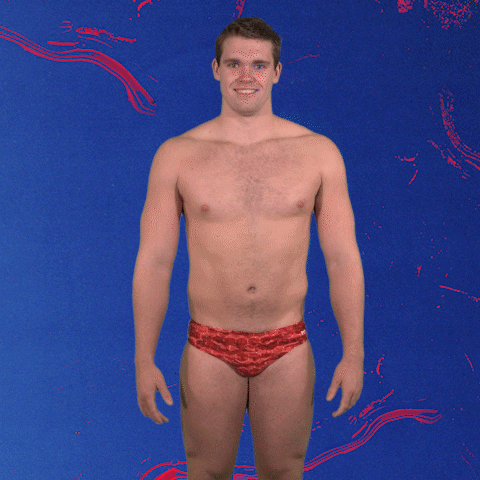 Diving Swimming GIF by SMU Mustangs