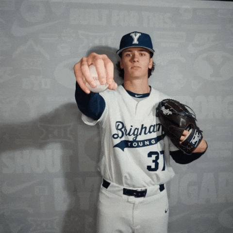Celebration Byu Baseball GIF by BYU Cougars