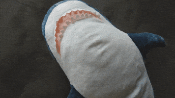 comspace bored office alone shark GIF