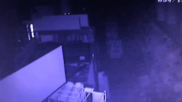 CCTV Shows Moment Magnitude-6.2 Earthquake Hits Pizzoli