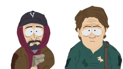What Confused Sticker by South Park