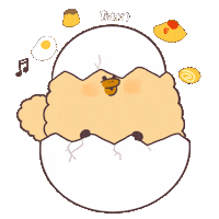 Egg Beige Sticker