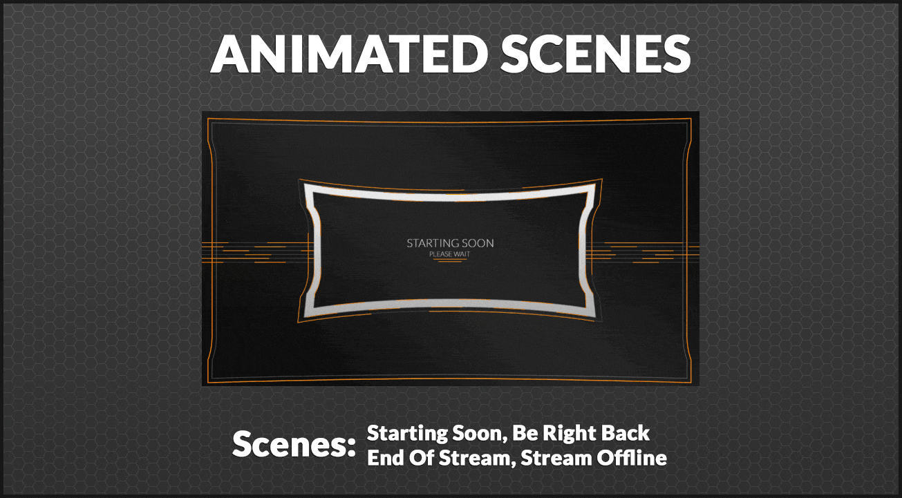 twitch stream offline screen animated GIF