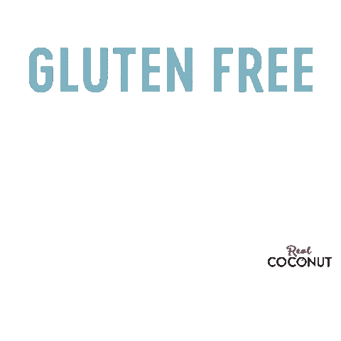 realcoconut giphyupload coconut gluten free grain free Sticker