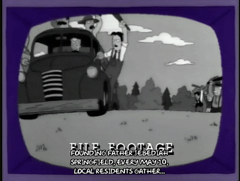 Season 4 Running GIF by The Simpsons