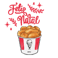 Feliznatal Frango Sticker by KFC LA&C