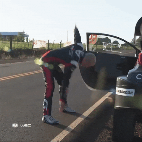 Stretching Warm Up GIF by FIA World Rally Championship