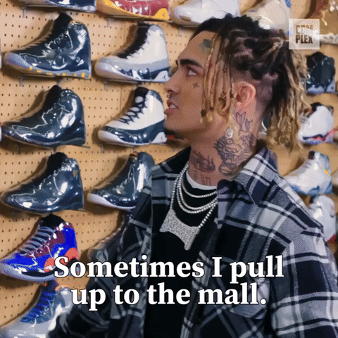Sometimes Lil Pump Goes To The Mall