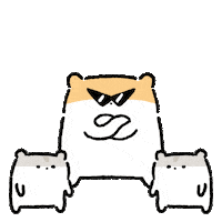 Hamster Service Sticker