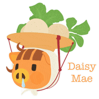 Cheese Daisy Sticker