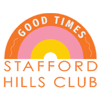Good Times Rainbow Sticker by Stafford Hills Club