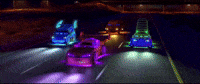 Cars Movie Swimming GIF
