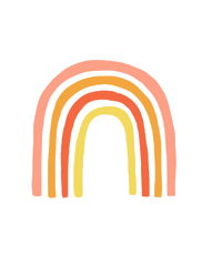 Rainbow Color Sticker by Idlewild Co.