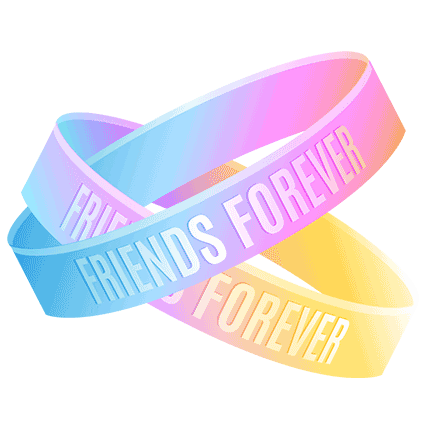 SI-UK friends friend best friends buddies Sticker