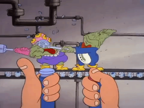 rockos modern life nicksplat GIF