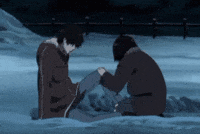 Sad Punching GIF