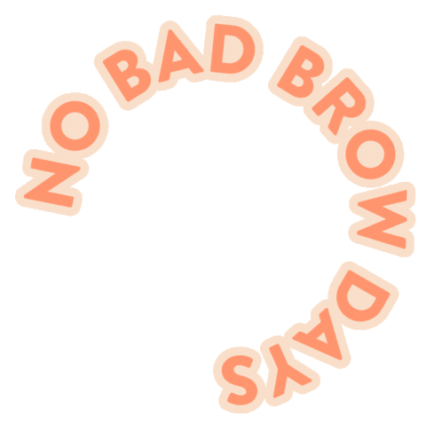 Beauty Eyebrows Sticker by Bambii B