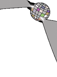 Celebrate Mirror Ball Sticker