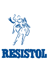 rodeo bronc Sticker by Resistol
