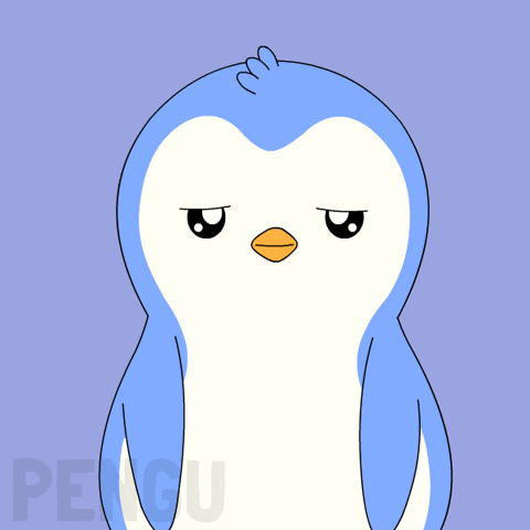 Penguin Relief GIF by Pudgy Penguins