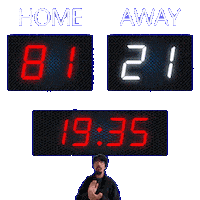 21 Away Sticker
