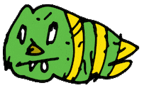 Monster Smile Sticker