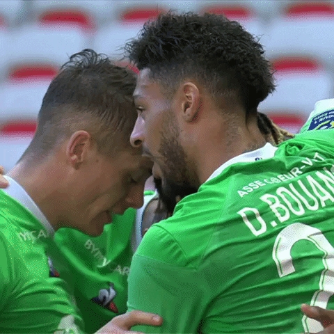Football Sport GIF by AS Saint-Étienne