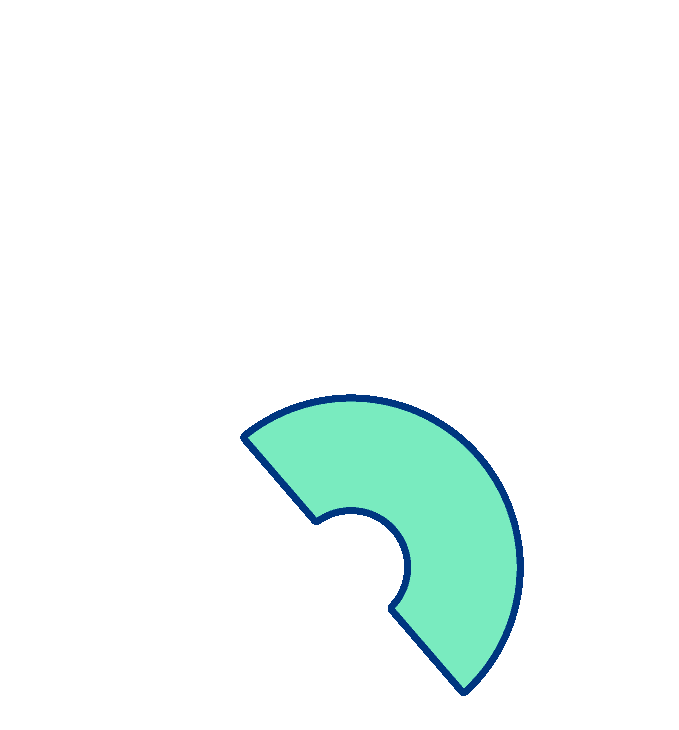 Cianomagenta Sticker