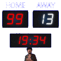 13 Away Sticker