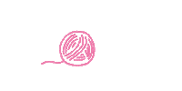 gabssmeloo love pink loading crochet Sticker