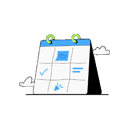 Calendar Sticker by Skyro