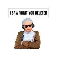 Delete I Saw It Sticker