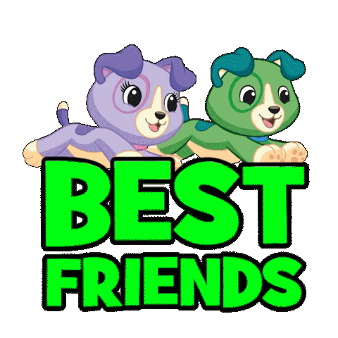 Happy Best Friends Sticker by VTech Toys