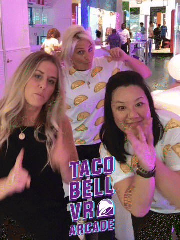 vrarcade GIF by Taco Bell VR Arcade