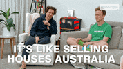 Watching Tv Adam And Symon GIF by Gogglebox Australia