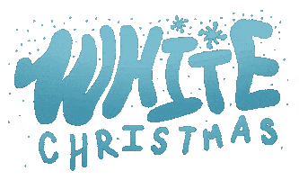 White Christmas Sticker