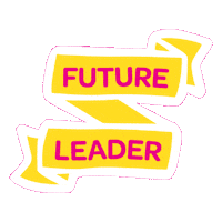 Leading Class President Sticker by LornaWhiston