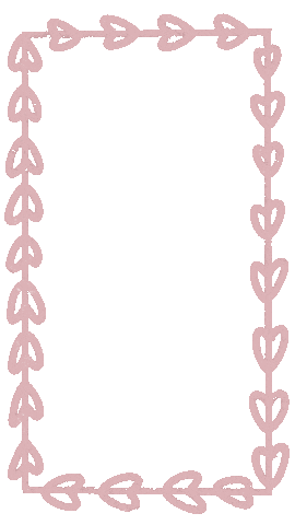 Frame Hand Letter Sticker