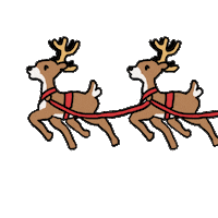 Merry Christmas Delivery Sticker by Pizza Hut