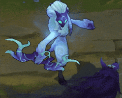 Hitsuji_Shiroi wolf league of legends lamb riot games GIF