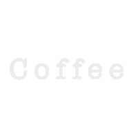 White Coffee Sticker