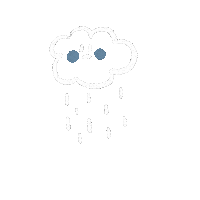 Rain Cloud Sticker