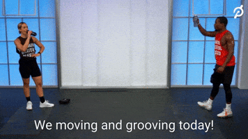 We Moving And Grooving Today!