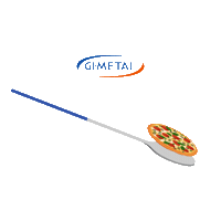 gimetal pizza pizza peel gimetal pizza flip Sticker
