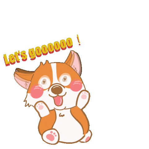 corgitimes101 corgi shocking 哥基 驚訝 Sticker