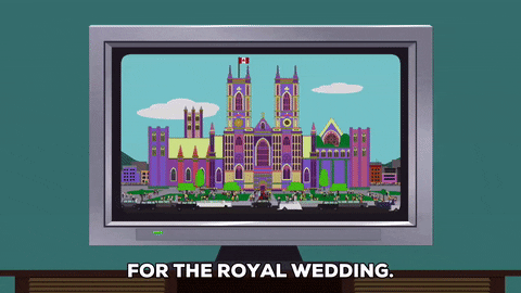 talking royal wedding GIF by South Park 