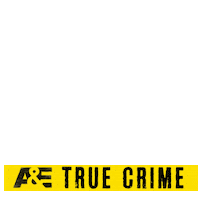 True Crime Police Sticker by A&E