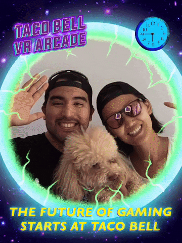 vrarcade GIF by Taco Bell VR Arcade