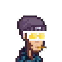 Art Pixel Sticker by Monkey Kingdom