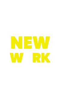 nofixedaddressinc new work Sticker